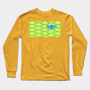 Blue Mitchell Long Sleeve T-Shirt